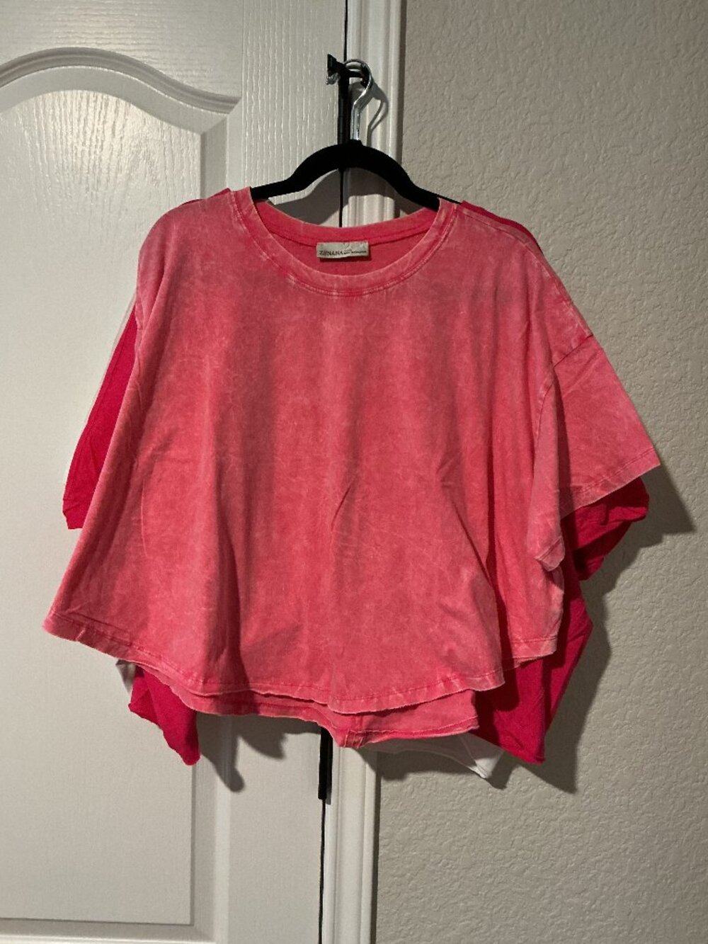 🌸 **NEW Zenana Oversized Cropped Tee Bundle – 3 Tops** 🌸